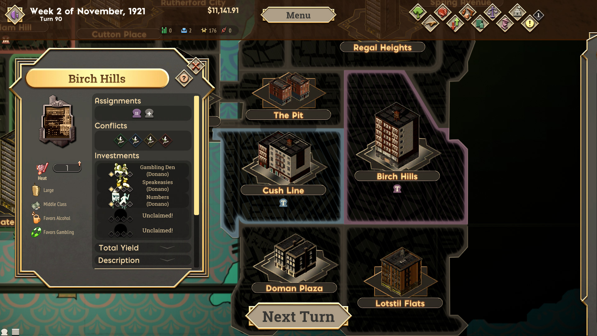 The Commission 1920: Organized Crime Grand Strategy screenshot 1