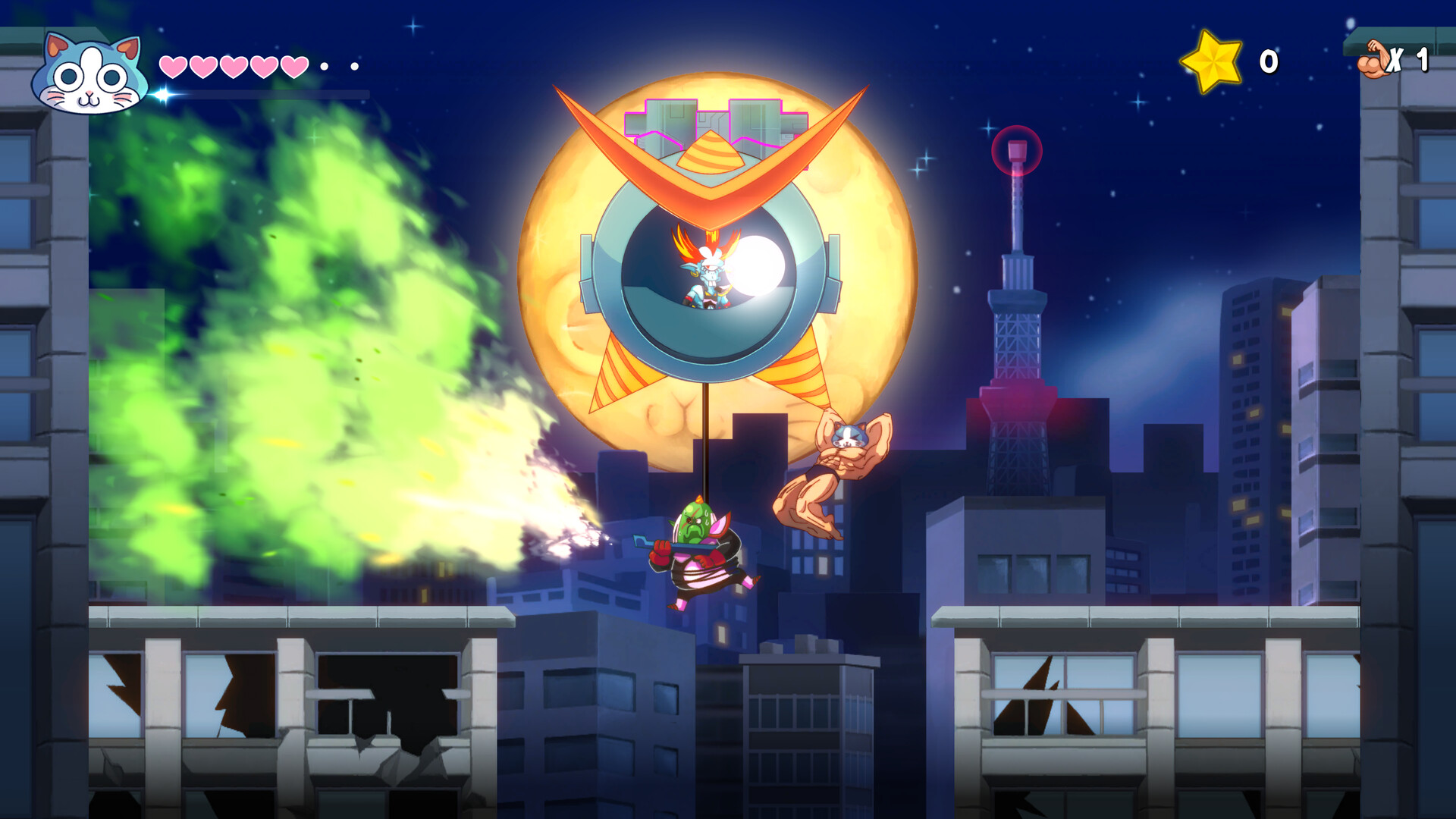 KinnikuNeko: SUPER MUSCLE CAT screenshot 7