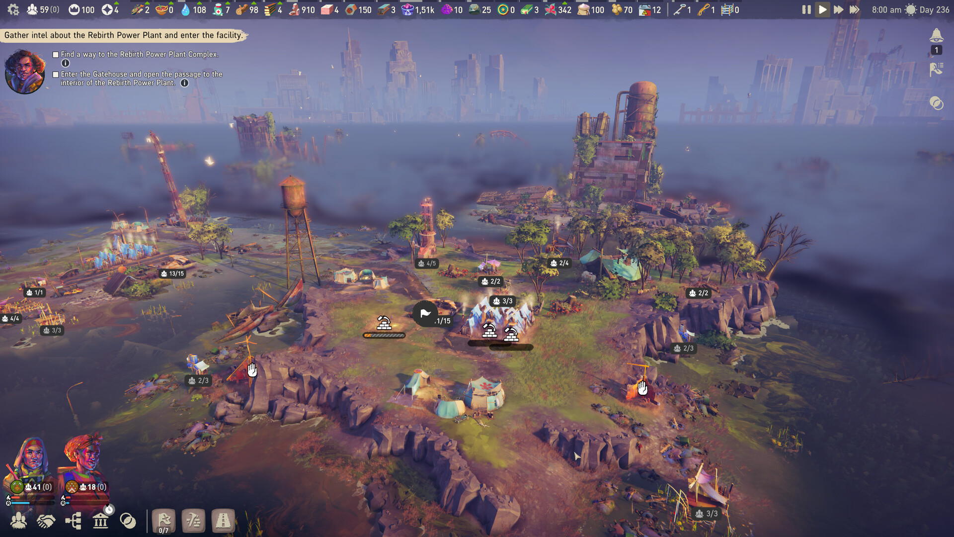 Floodland screenshot 1