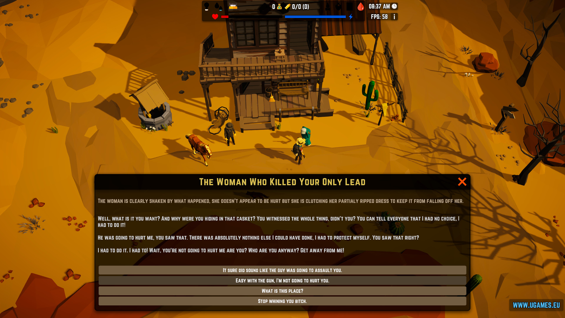 Heavy is the Hand that Holds the Six-Shooter screenshot 1