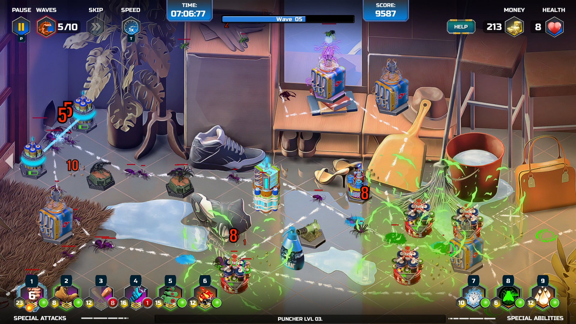 Bugvasion TD screenshot 5