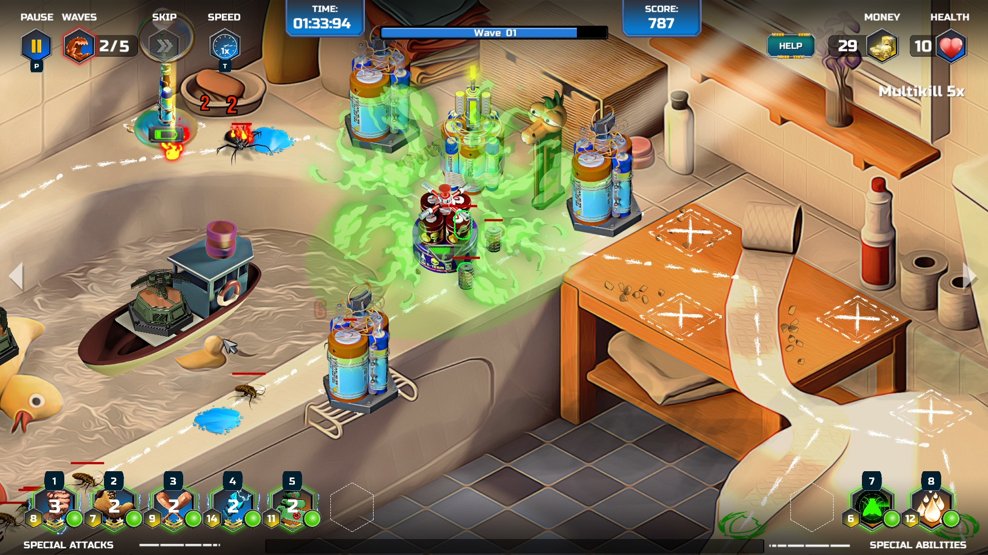 Bugvasion TD screenshot 4