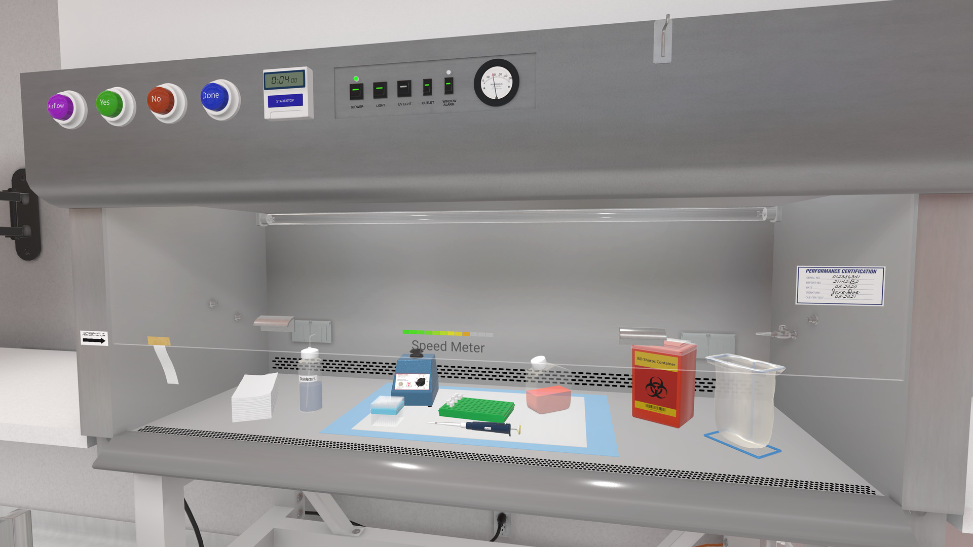 LabTrainingVR: Biosafety Cabinet Edition screenshot 7