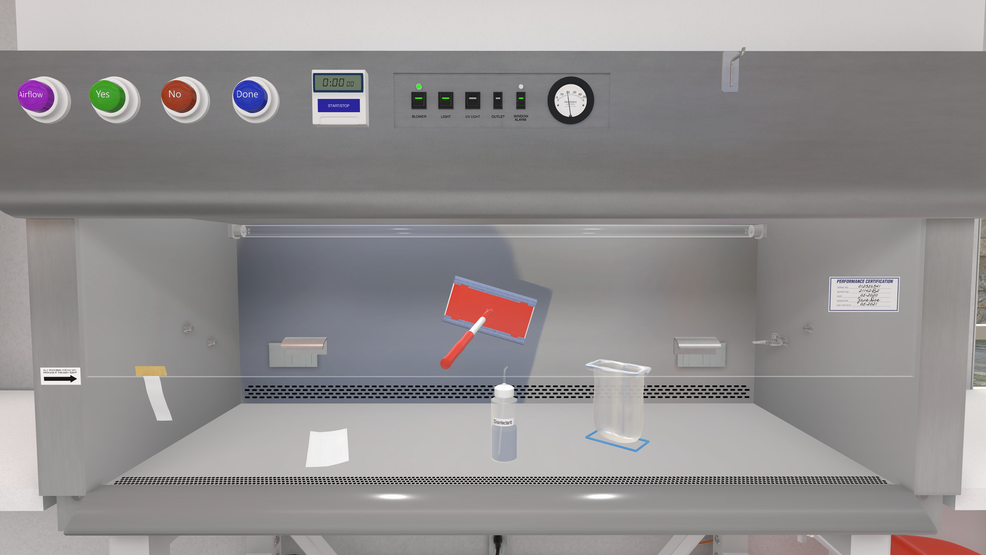 LabTrainingVR: Biosafety Cabinet Edition screenshot 5