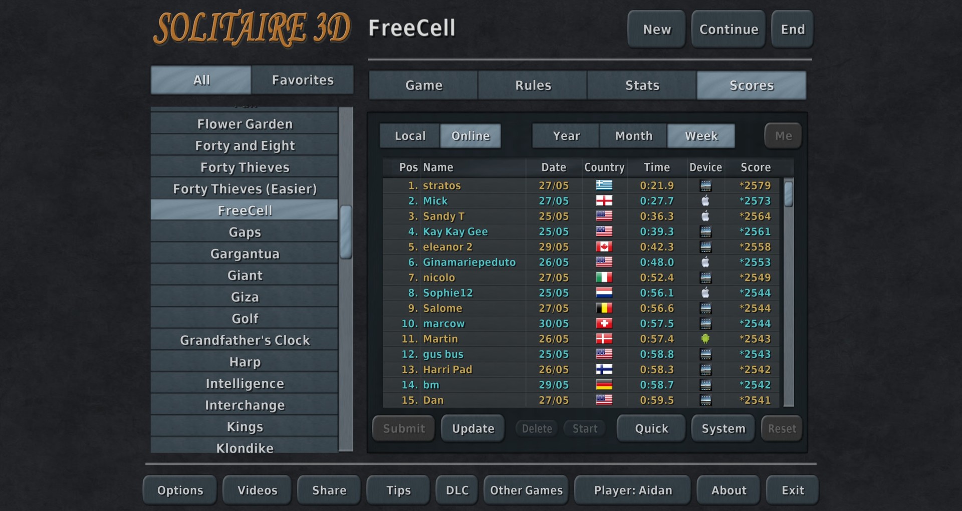 Solitaire 3D screenshot 5