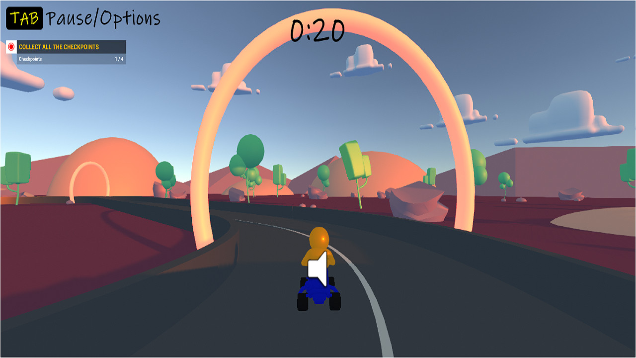 Karting Grand Prix Minigame screenshot 2