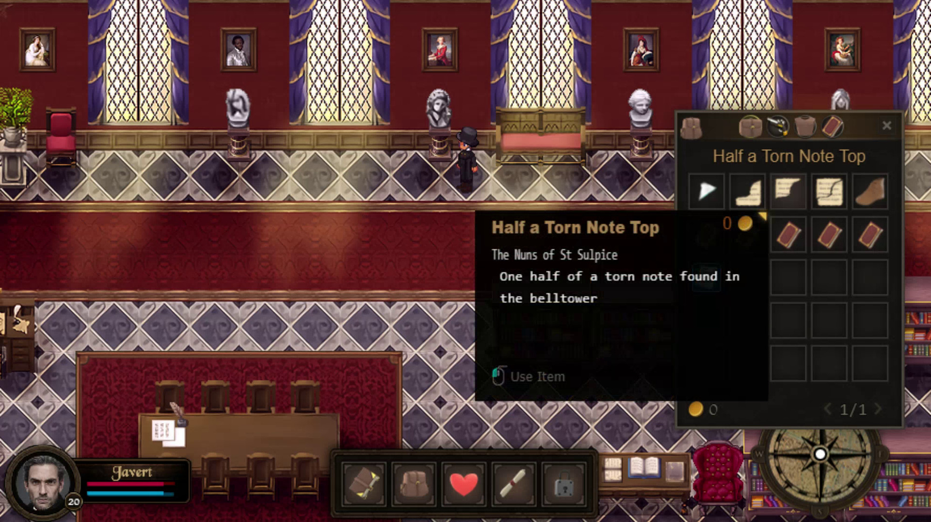 Inspector Javert and the Oath of Blood screenshot 3