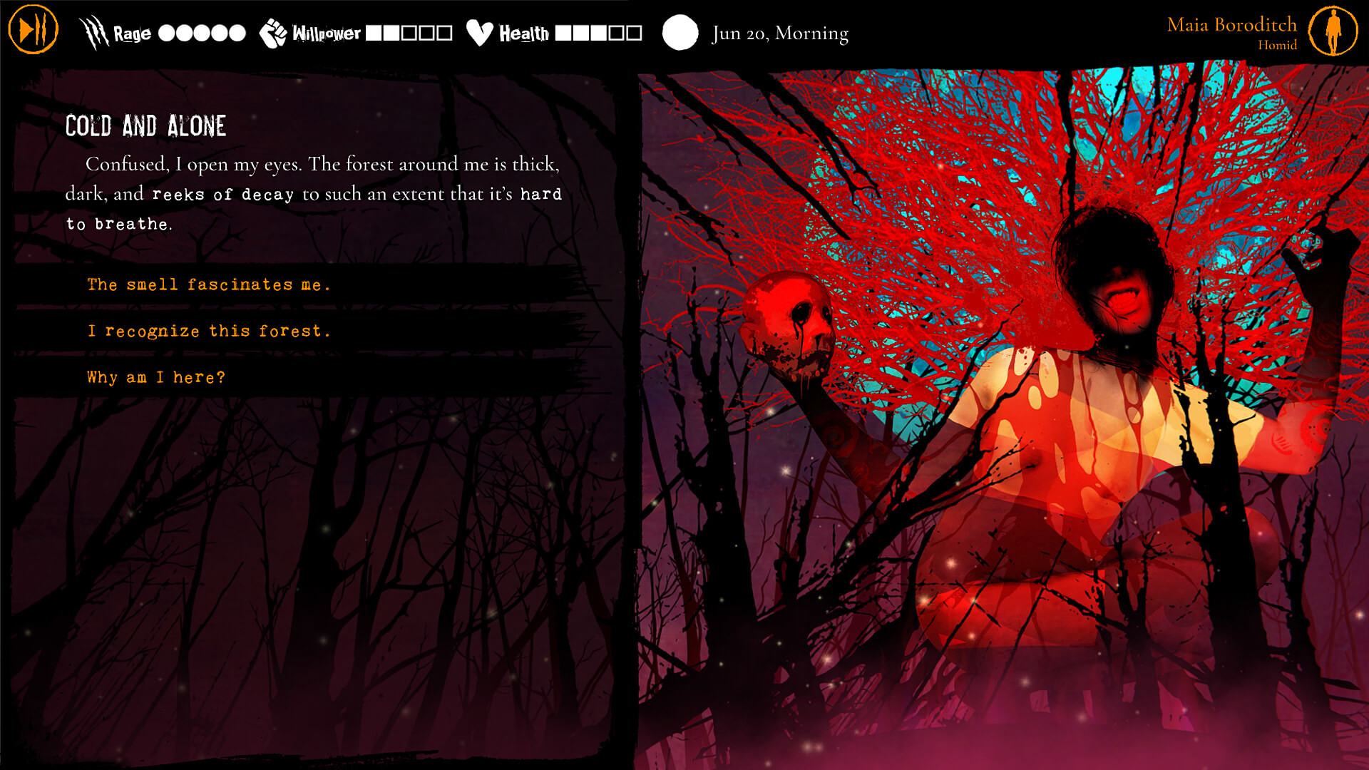 Werewolf: The Apocalypse — Heart of the Forest screenshot 1