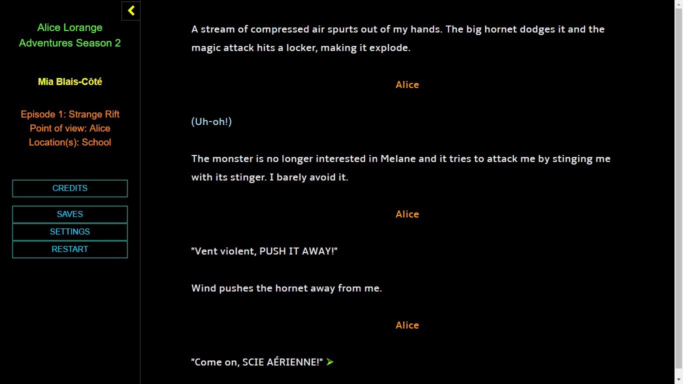 Alice Lorange Adventures Season 2 screenshot 2
