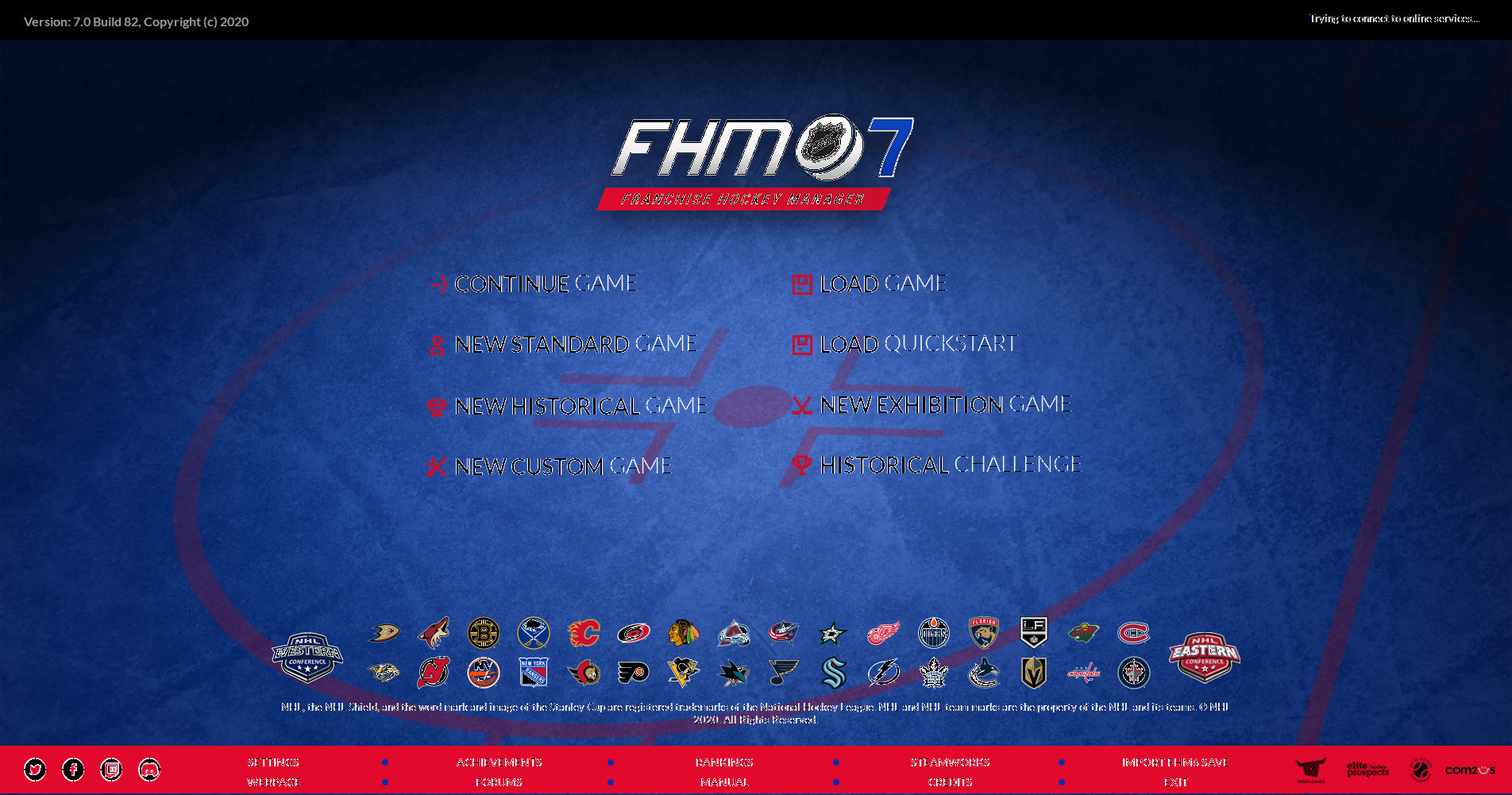 Franchise Hockey Manager 7 screenshot 1