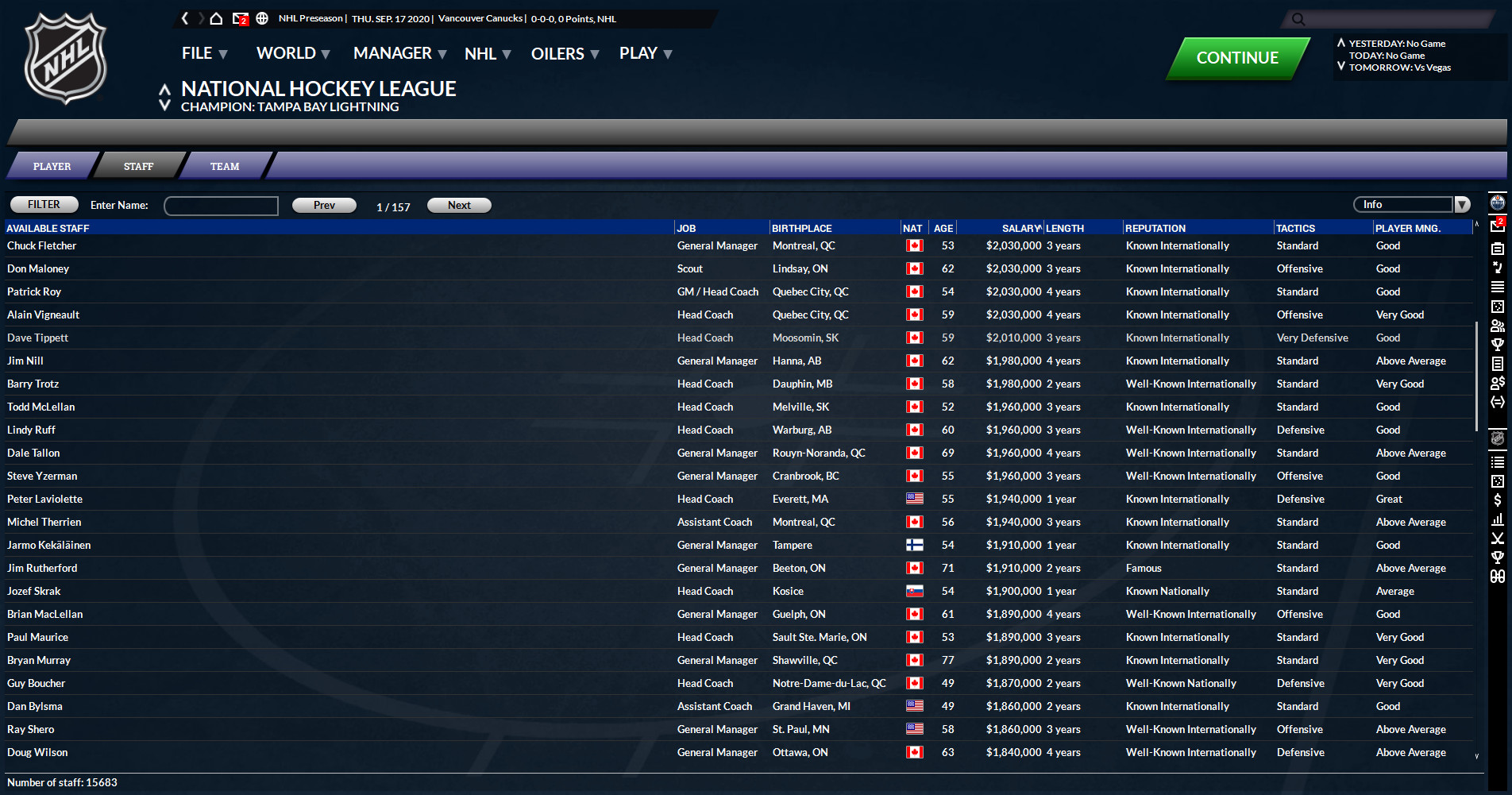 Franchise Hockey Manager 7 screenshot 22