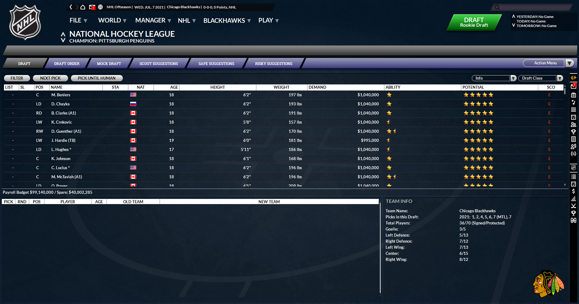 Franchise Hockey Manager 7 screenshot 13