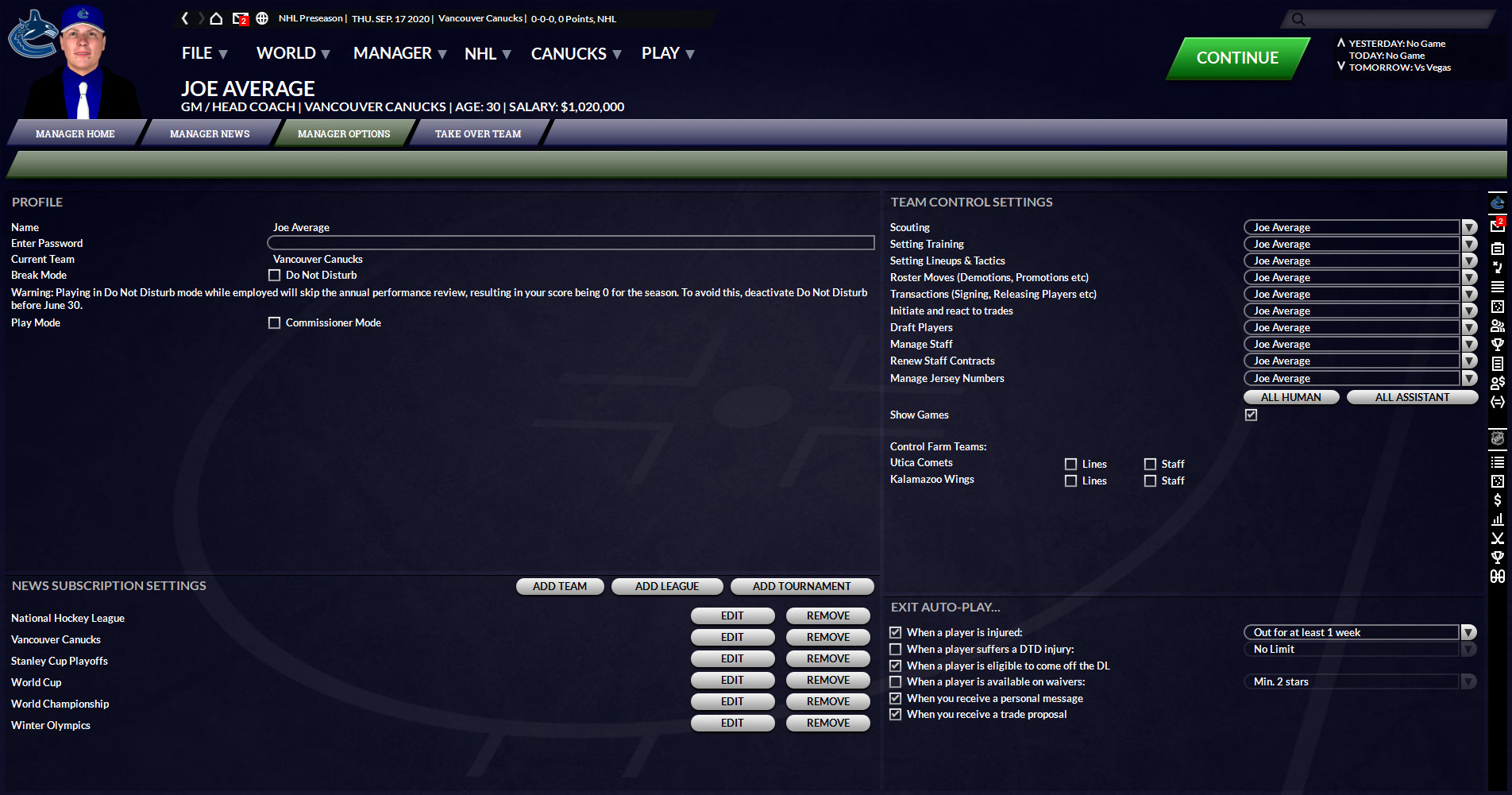 Franchise Hockey Manager 7 screenshot 17