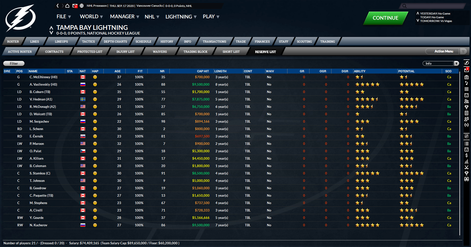 Franchise Hockey Manager 7 screenshot 21