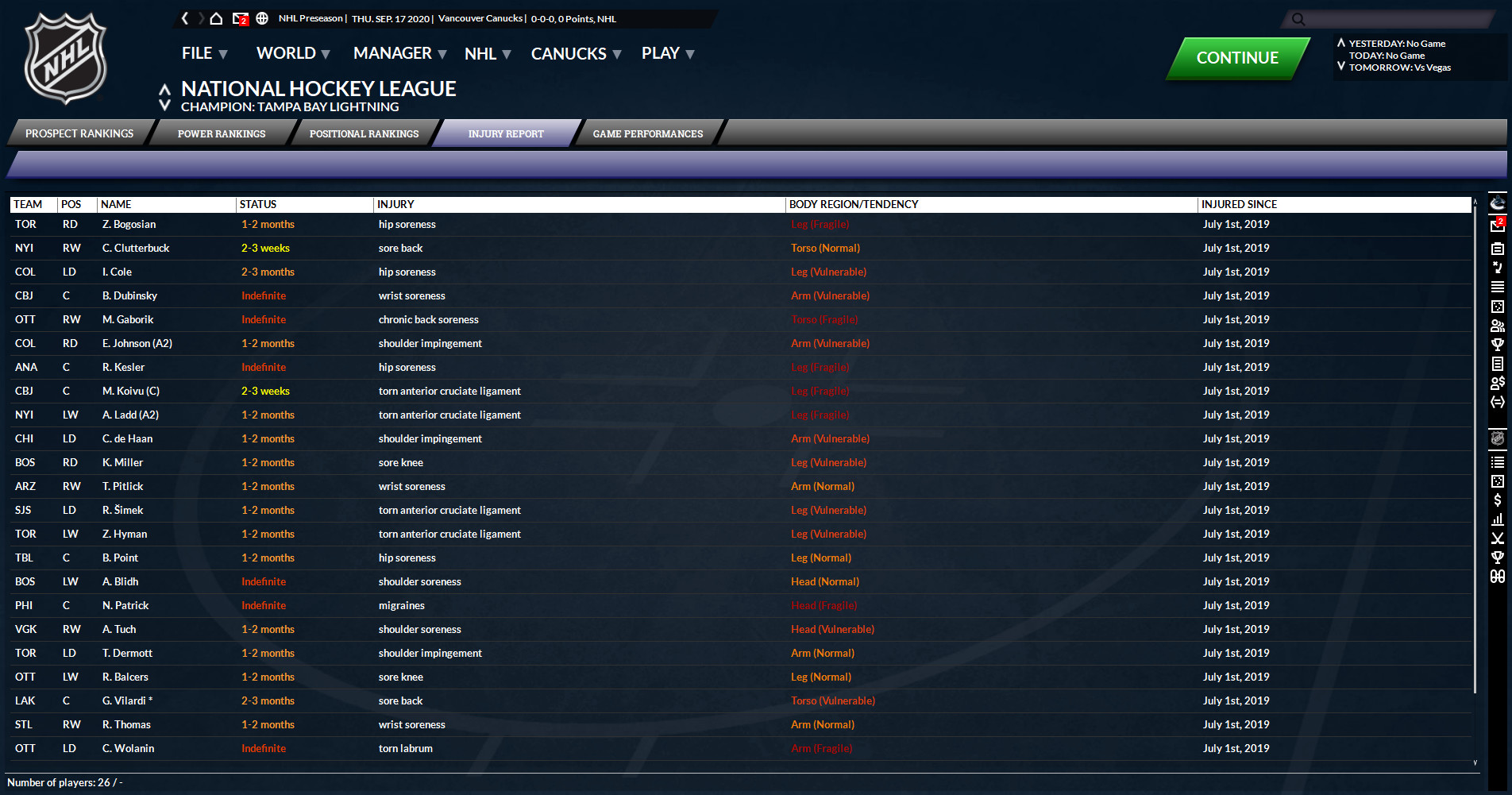 Franchise Hockey Manager 7 screenshot 19