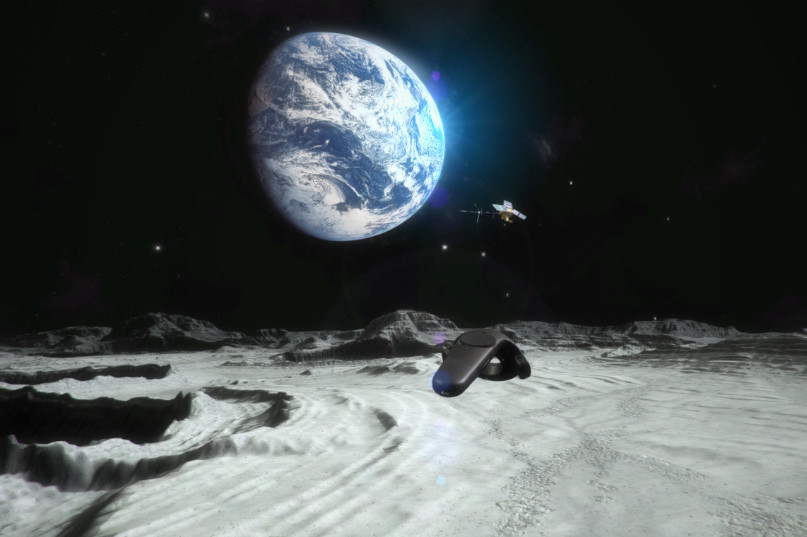 VR Astronomy and Geography Lab (Universe Spacecraft, Solar System, Earth, Moon, Relativity, Flying over the World, etc) screenshot 3