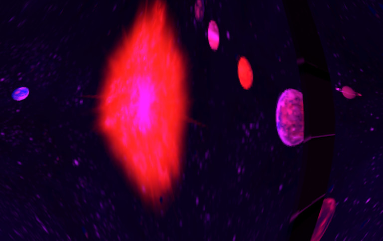 VR Astronomy and Geography Lab (Universe Spacecraft, Solar System, Earth, Moon, Relativity, Flying over the World, etc) screenshot 1