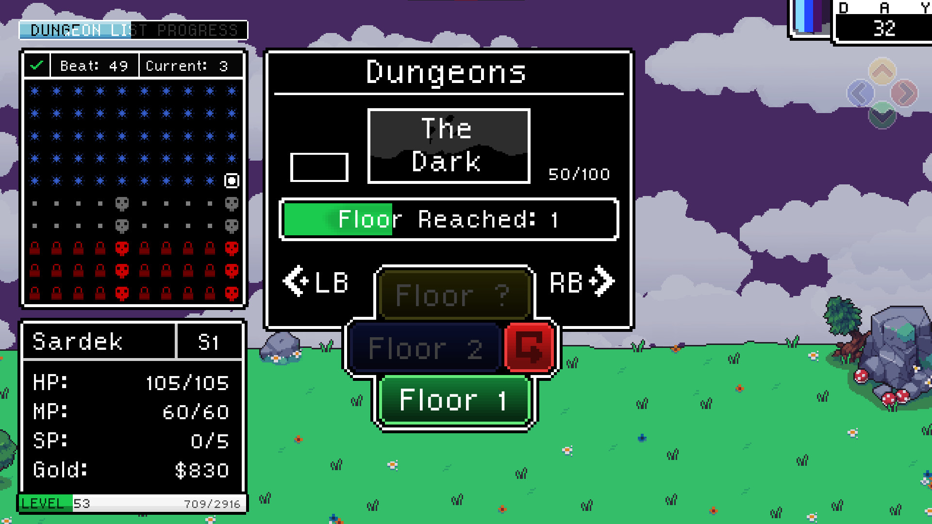 Hearts of the Dungeon List screenshot 5