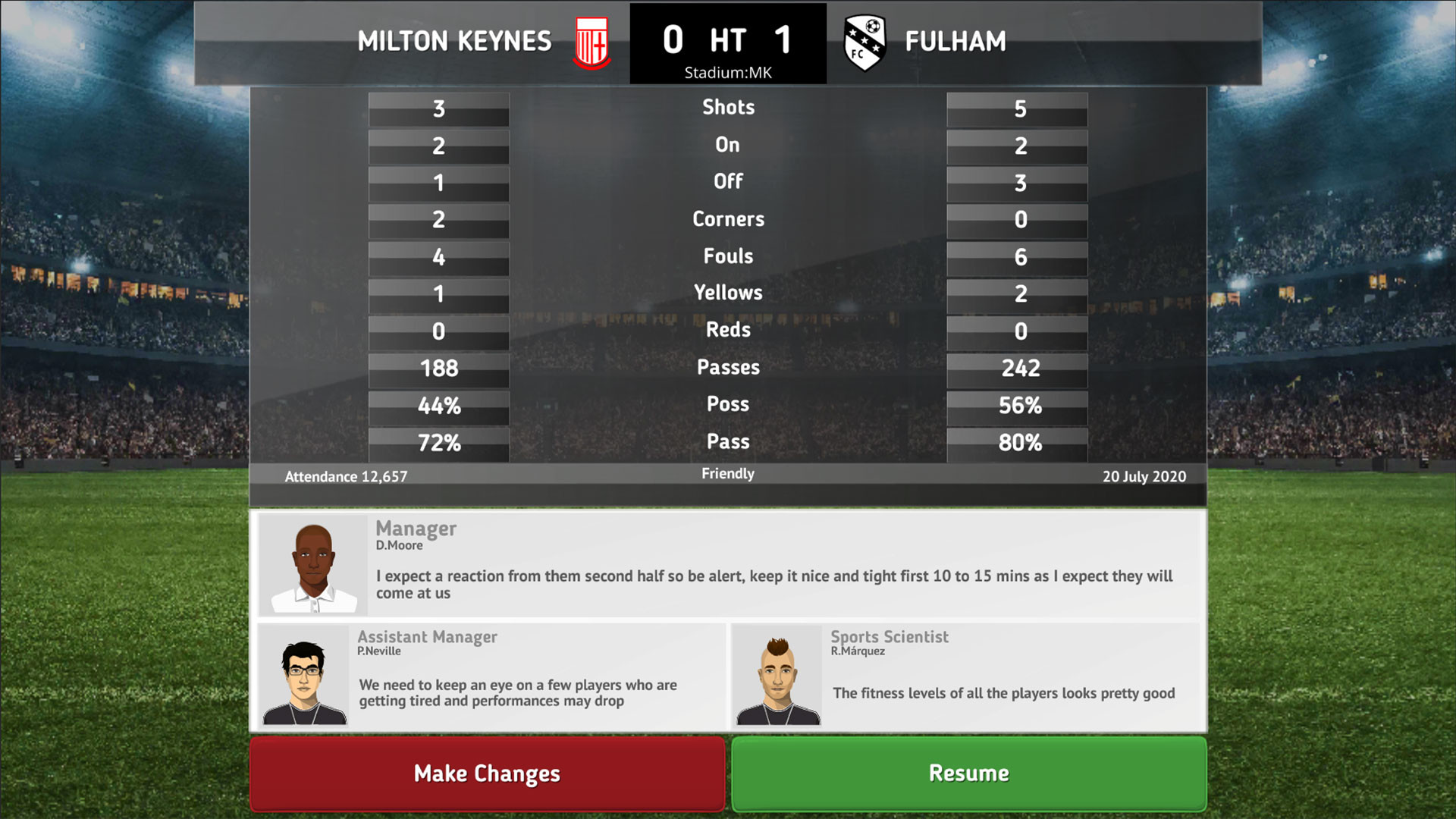 Club Soccer Director 2021 screenshot 14