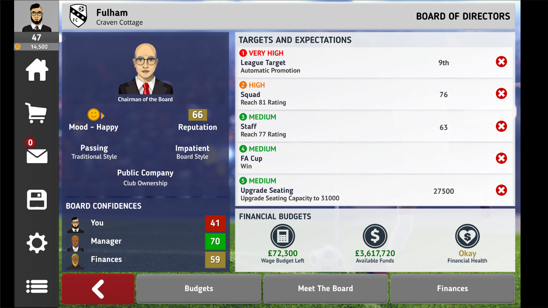 Club Soccer Director 2021 screenshot 4
