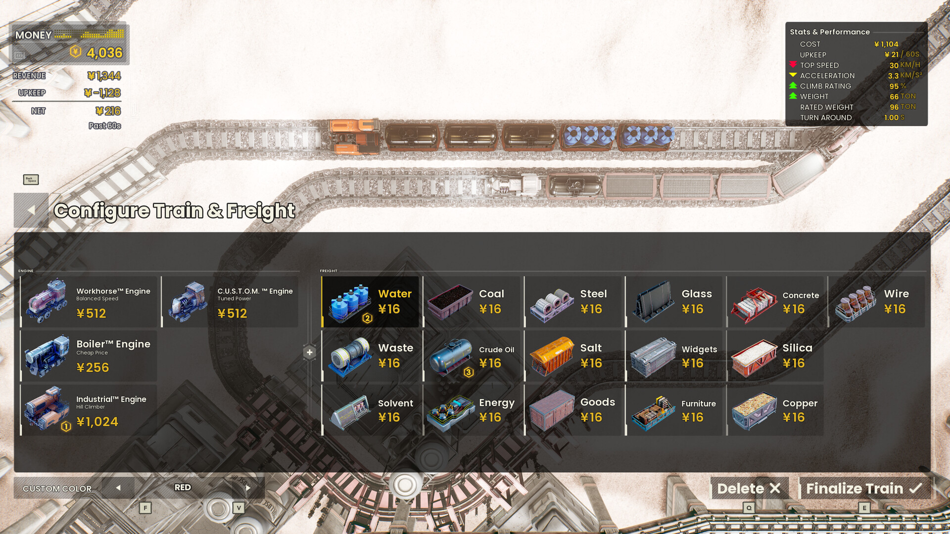 RAILGRADE screenshot 9