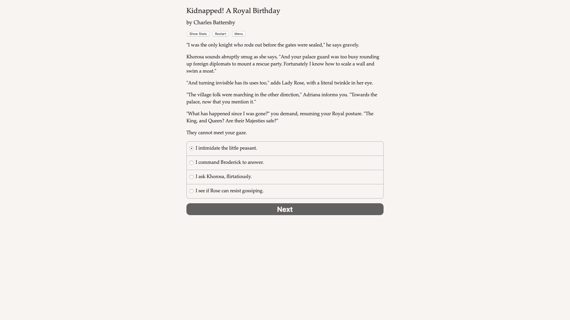 Kidnapped! A Royal Birthday screenshot 3