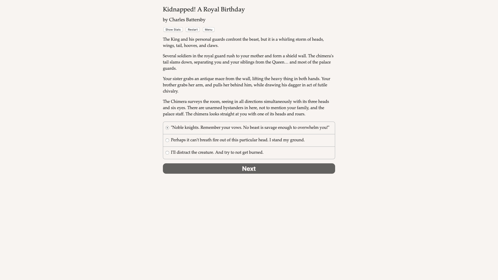 Kidnapped! A Royal Birthday screenshot 1