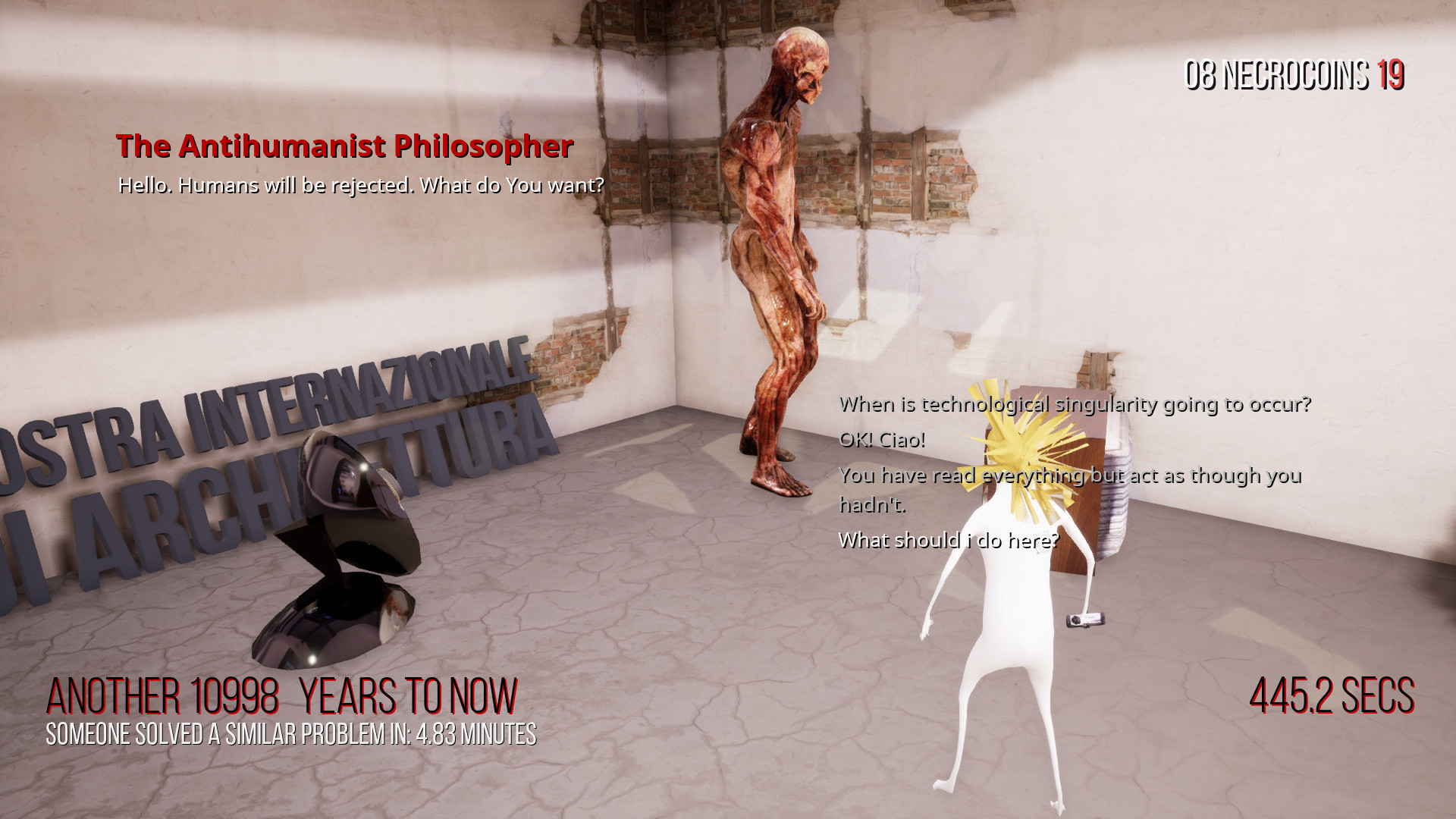 Sanatorium «Anthropocene Retreat» screenshot 20