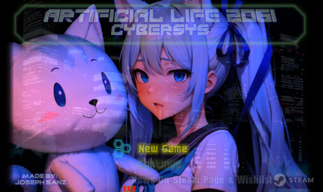 Artificial Life 2061: Cybersys - Diva Of The VRworld, Babel Project: "Kodota Komori 1416" [Made by: Joseph Sanz] screenshot 14
