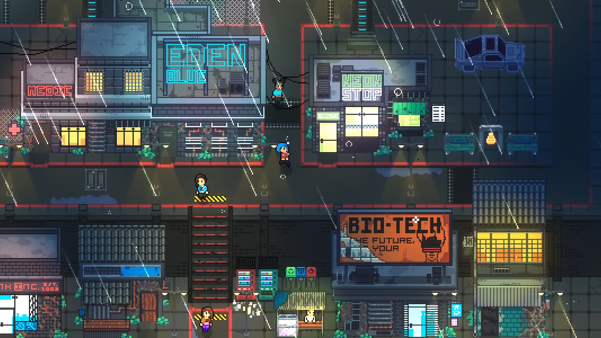 Neon Blight screenshot 1