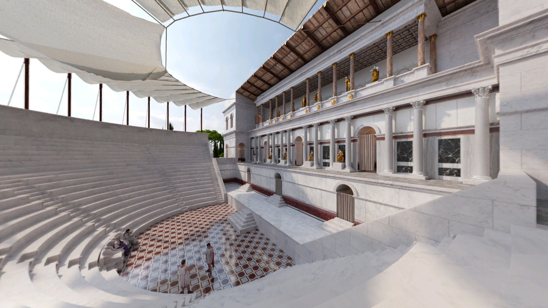 Hadrian's Villa Reborn: South Theater screenshot 1