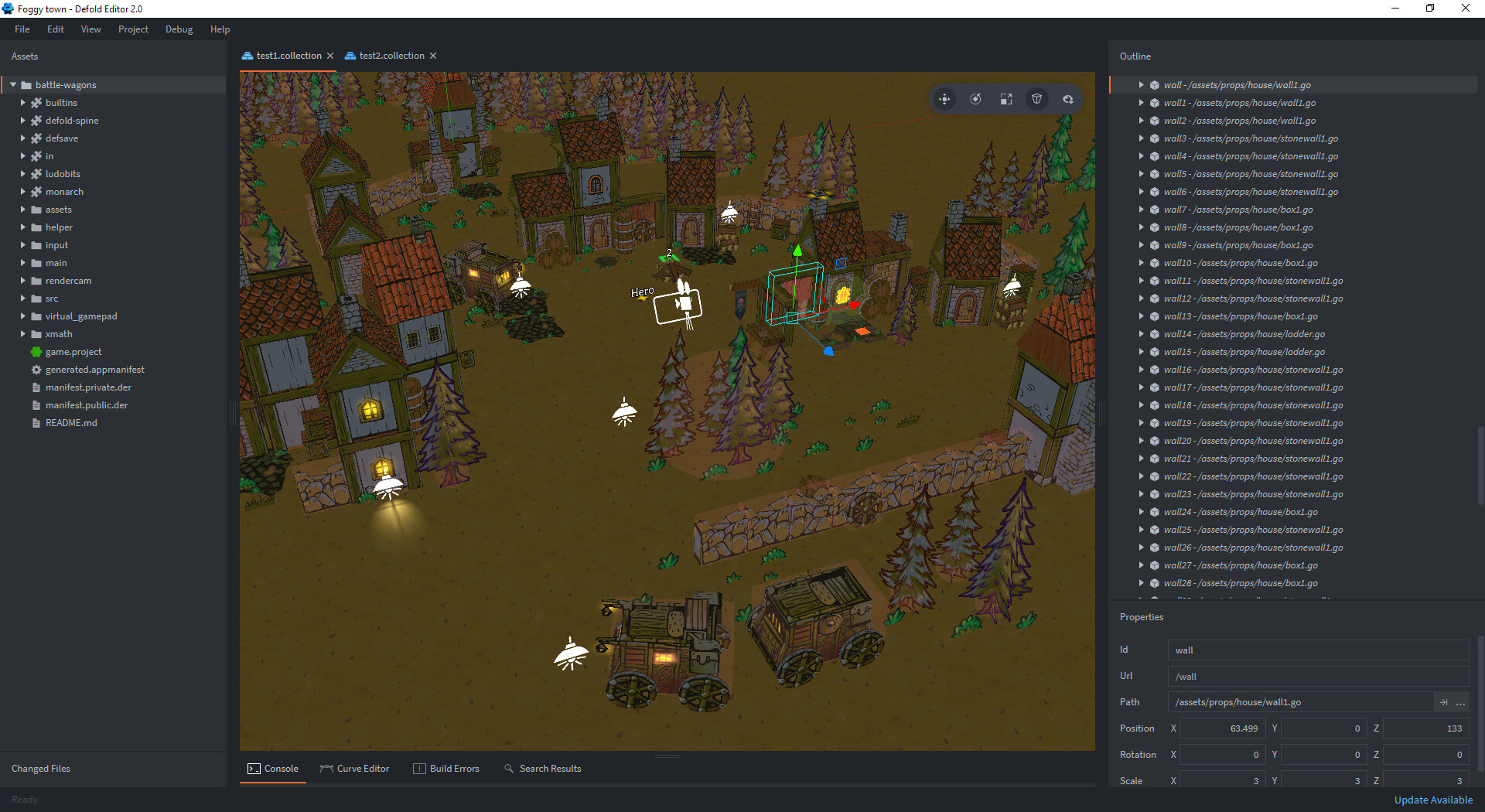 Defold screenshot 1