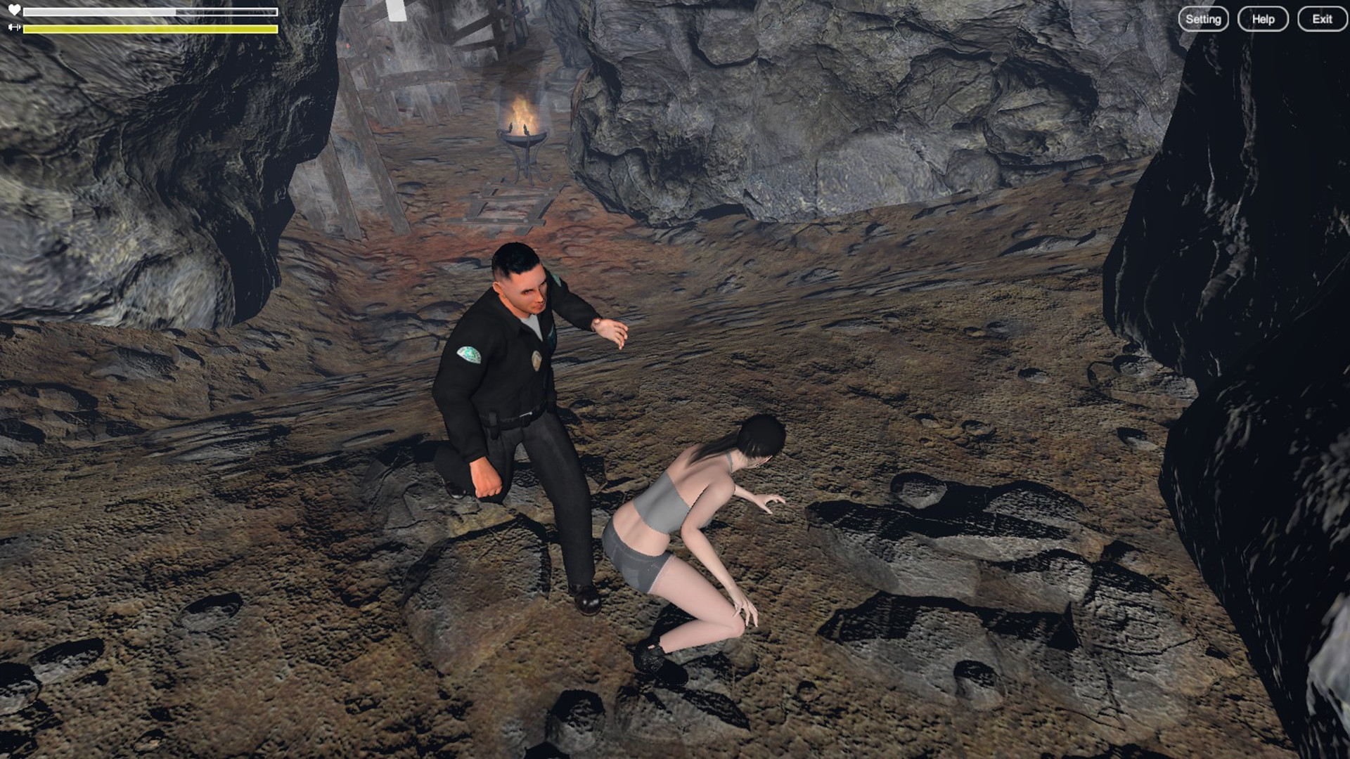 Explore Girl · Rope Sprite screenshot 4