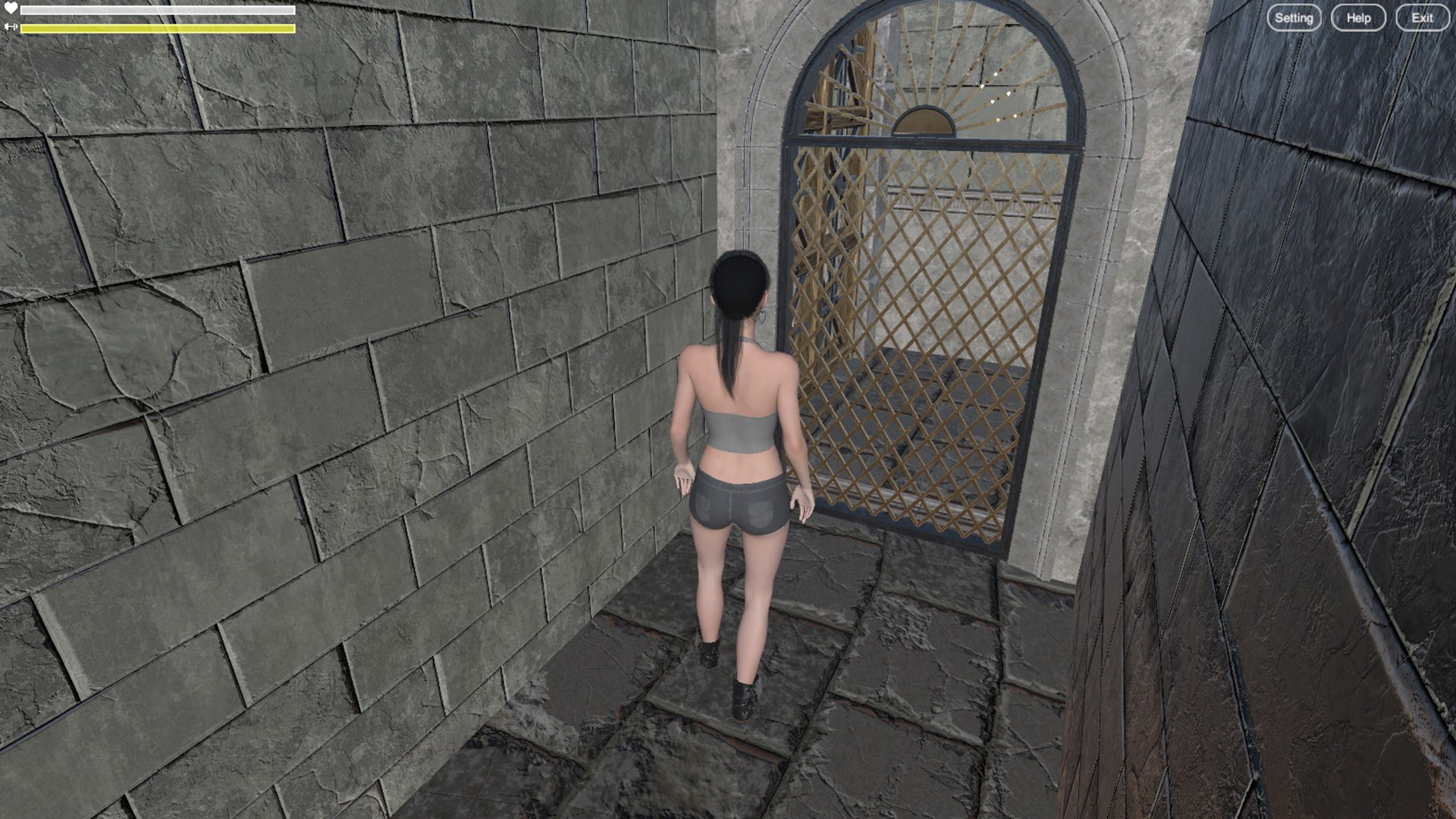 Explore Girl · Rope Sprite screenshot 5