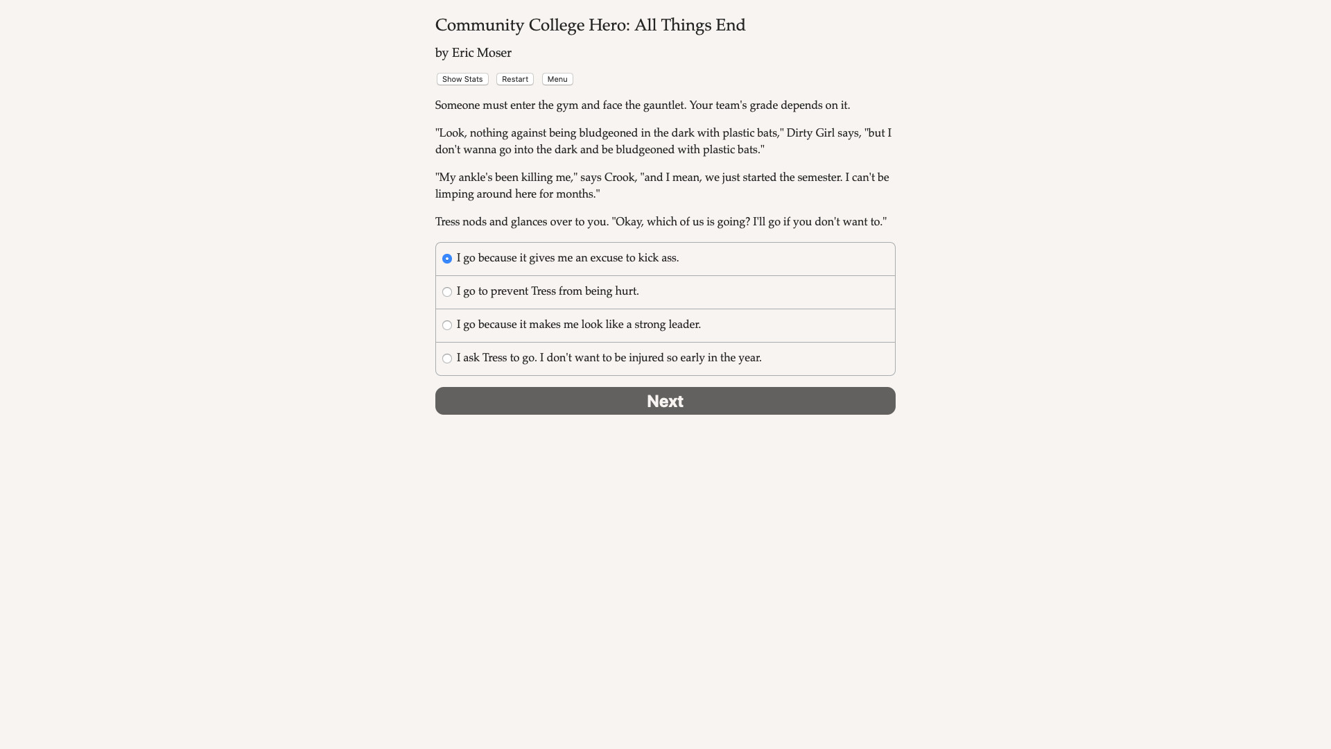 Community College Hero: All Things End screenshot 5