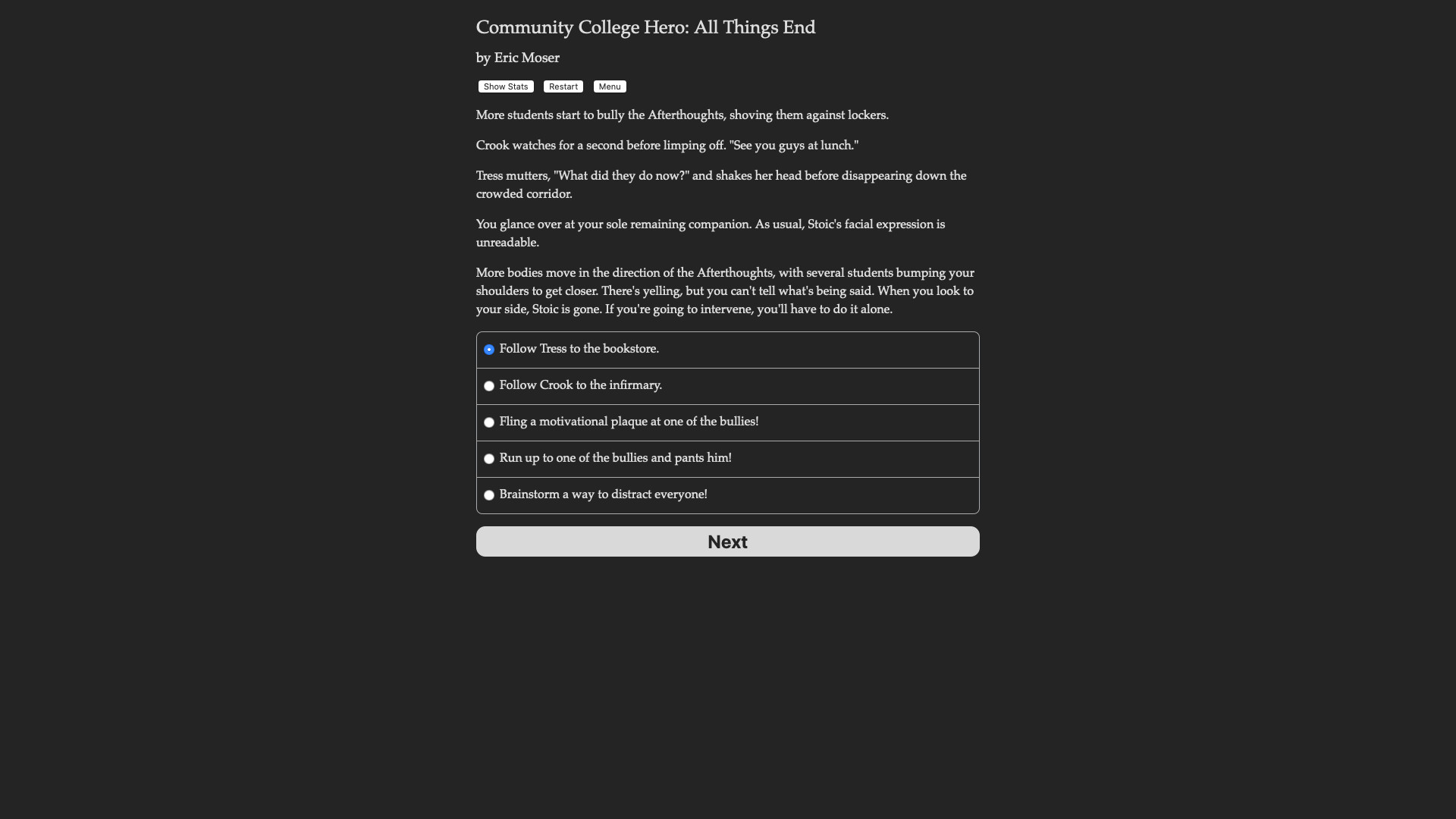 Community College Hero: All Things End screenshot 4