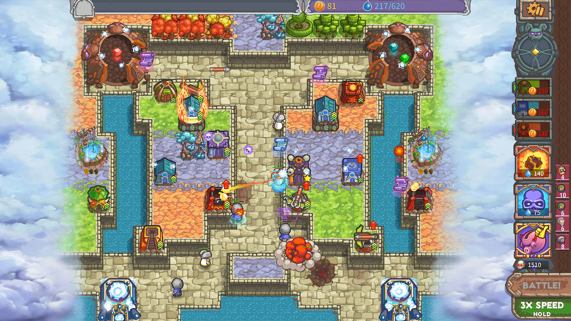 Cursed Treasure 2 Ultimate Edition - Tower Defense screenshot 4