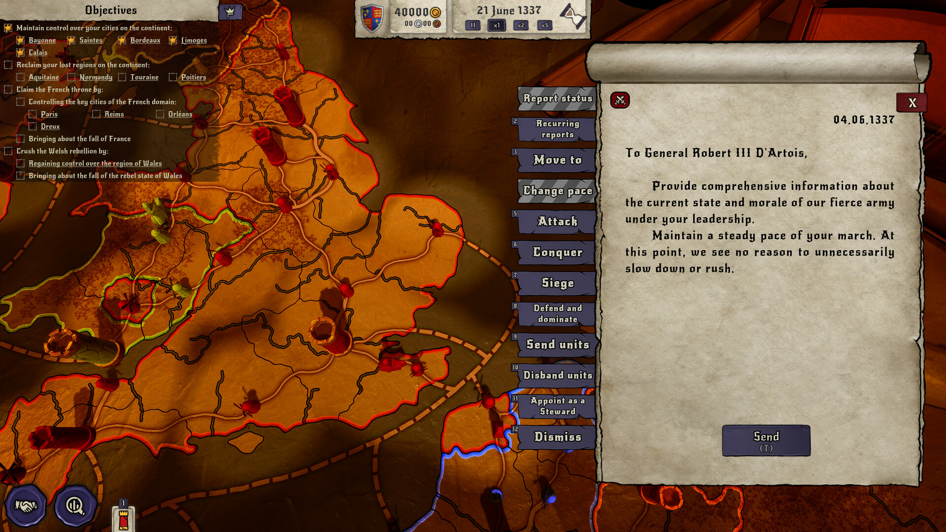 King's Orders screenshot 2
