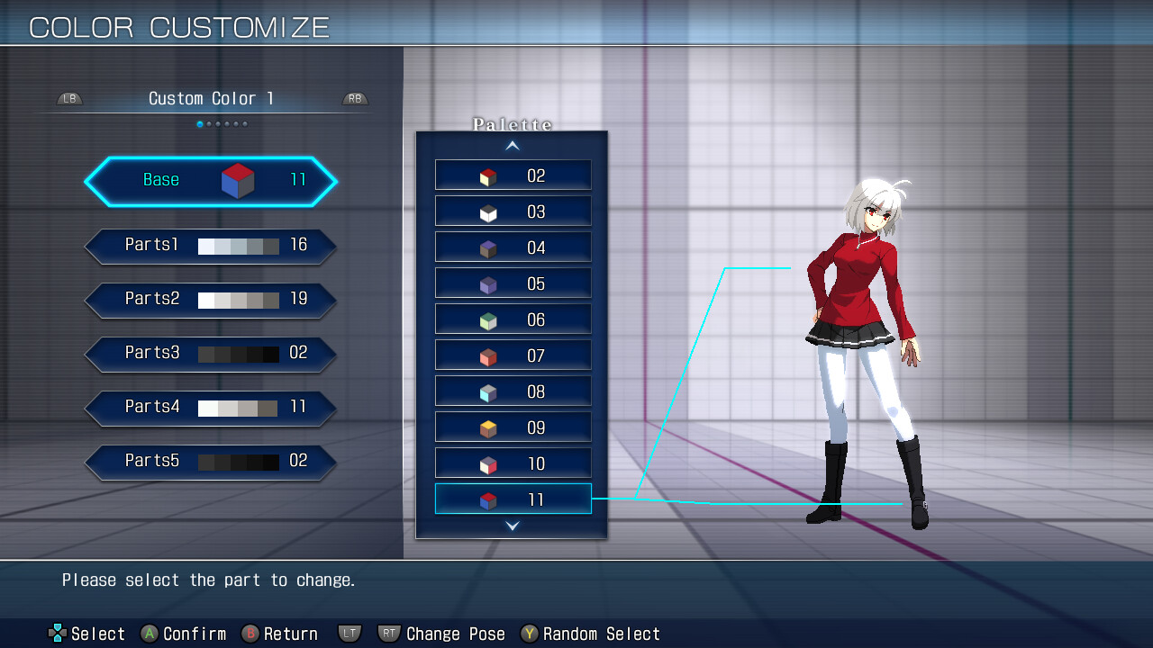 MELTY BLOOD: TYPE LUMINA screenshot 7