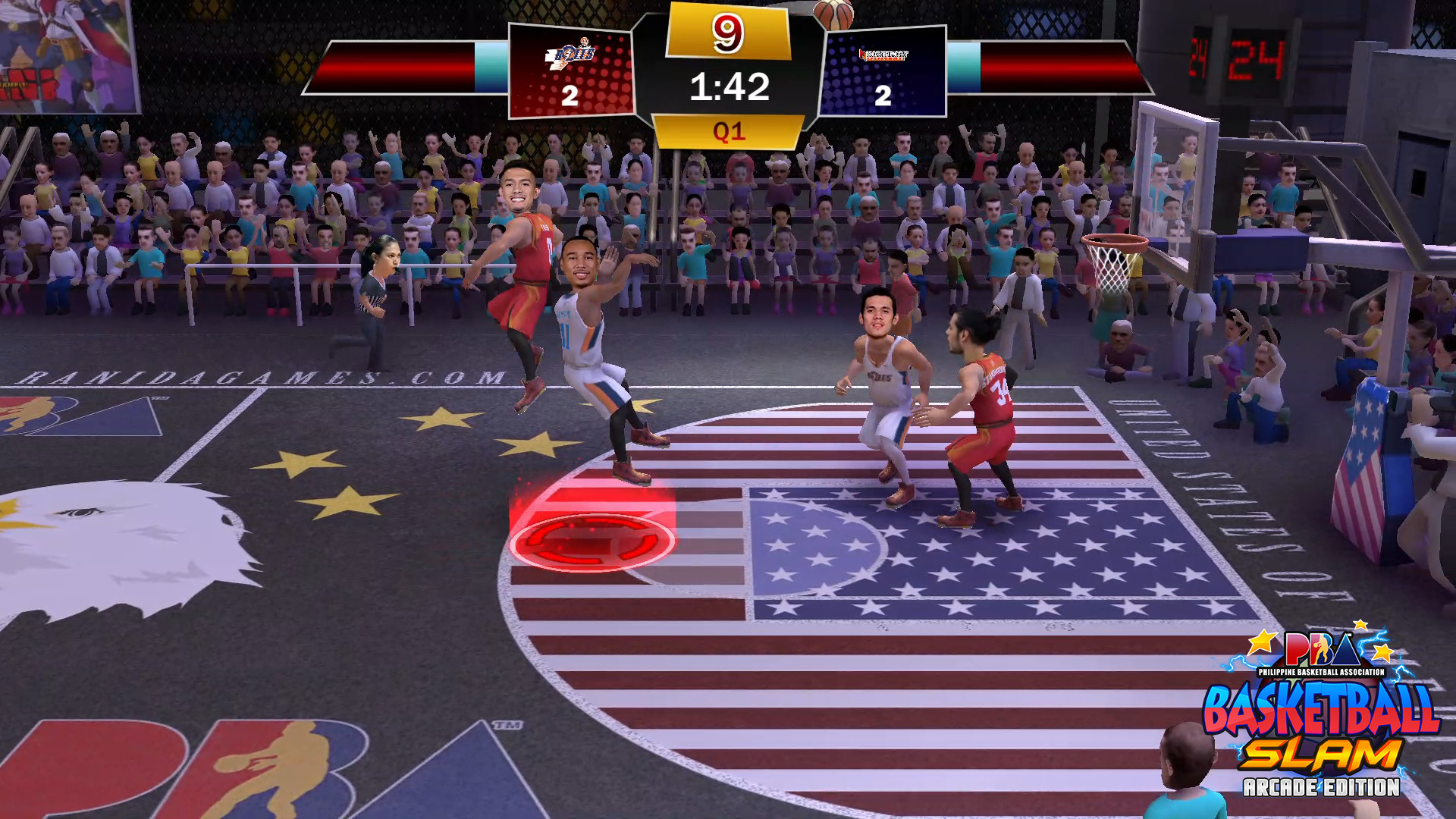 PBA Basketball Slam: Arcade Edition screenshot 1