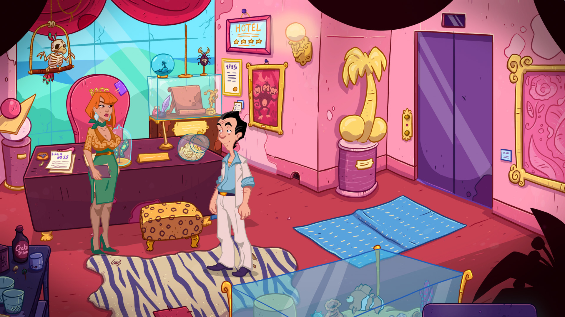 Leisure Suit Larry - Wet Dreams Dry Twice screenshot 1