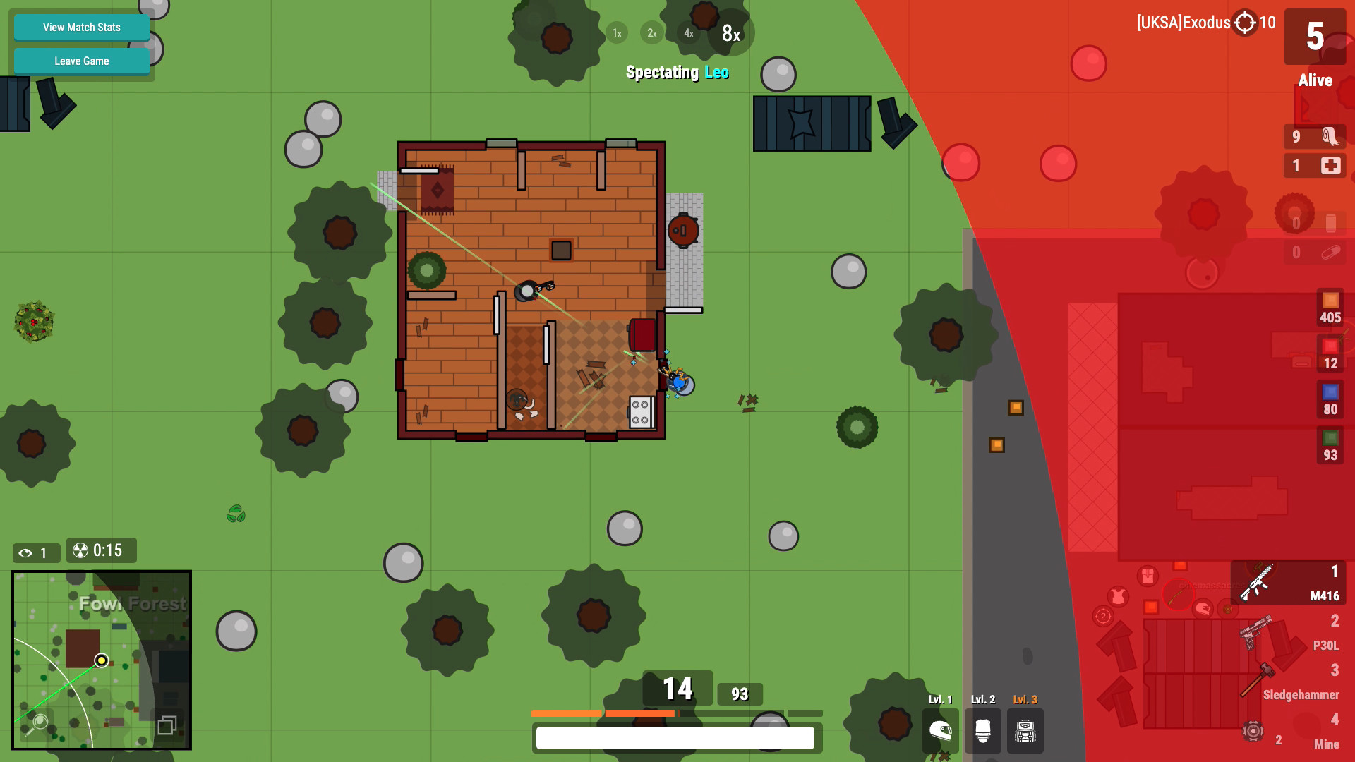 Surviv.io - 2D Battle Royale screenshot 4