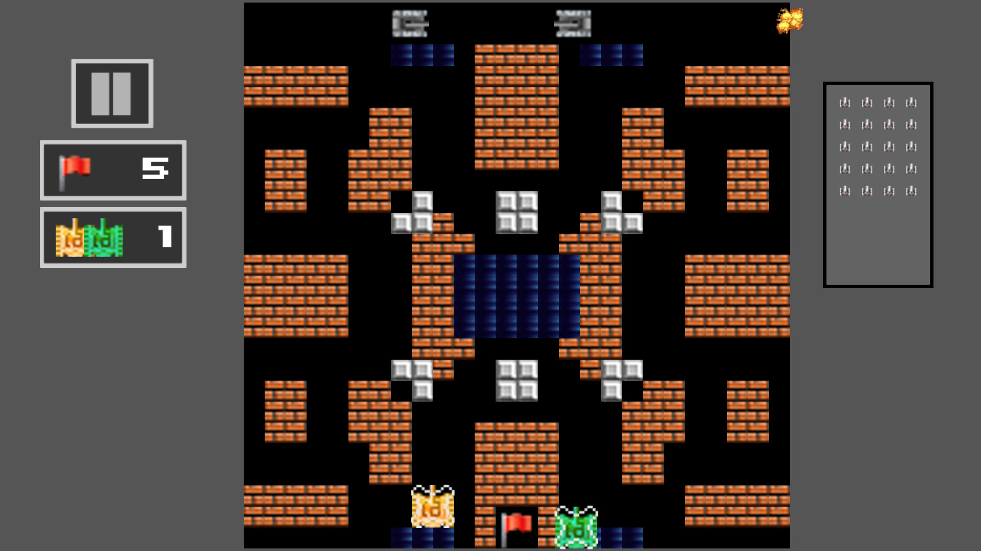 Tank Shoot 2D - Battle to save City Flag screenshot 11