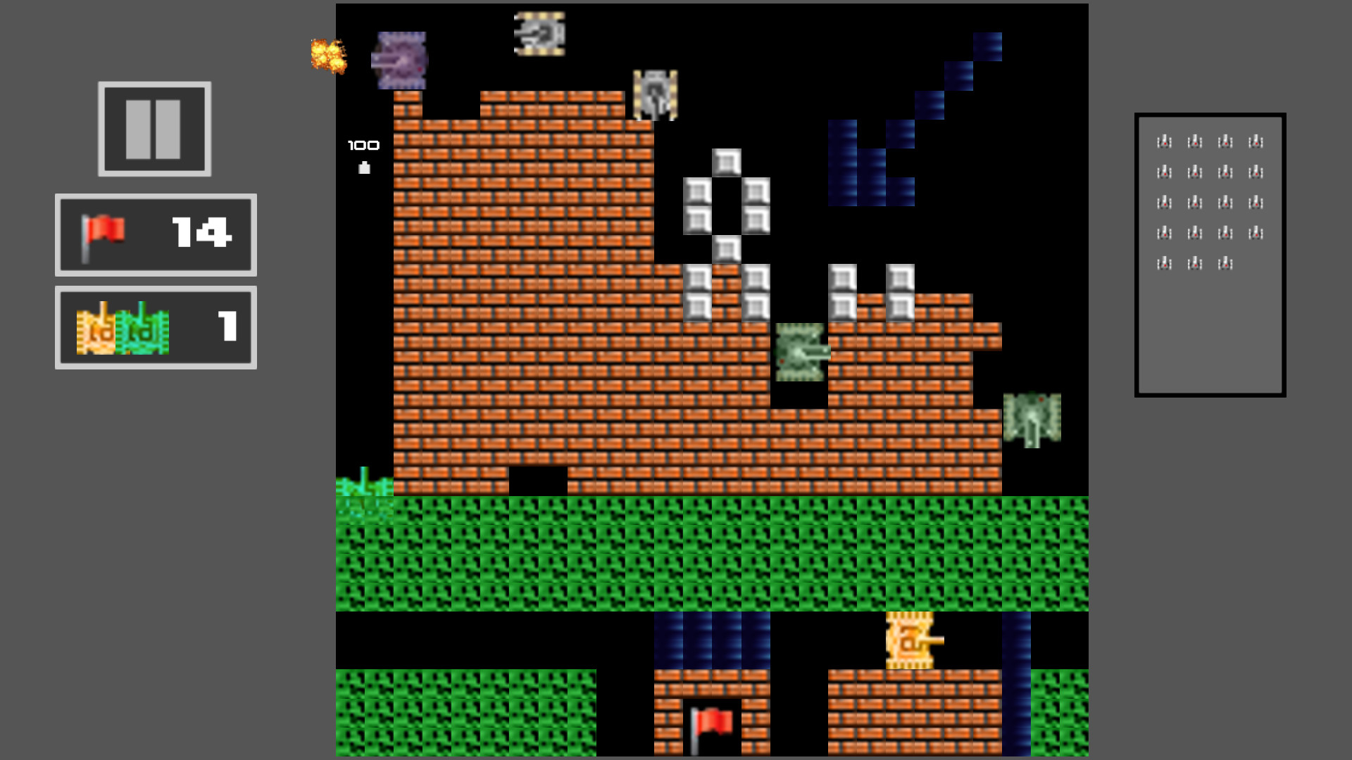 Tank Shoot 2D - Battle to save City Flag screenshot 15