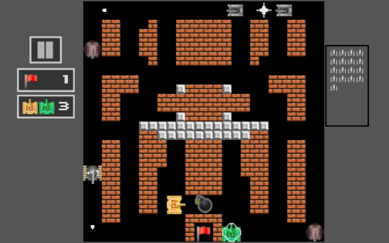 Tank Shoot 2D - Battle to save City Flag screenshot 3