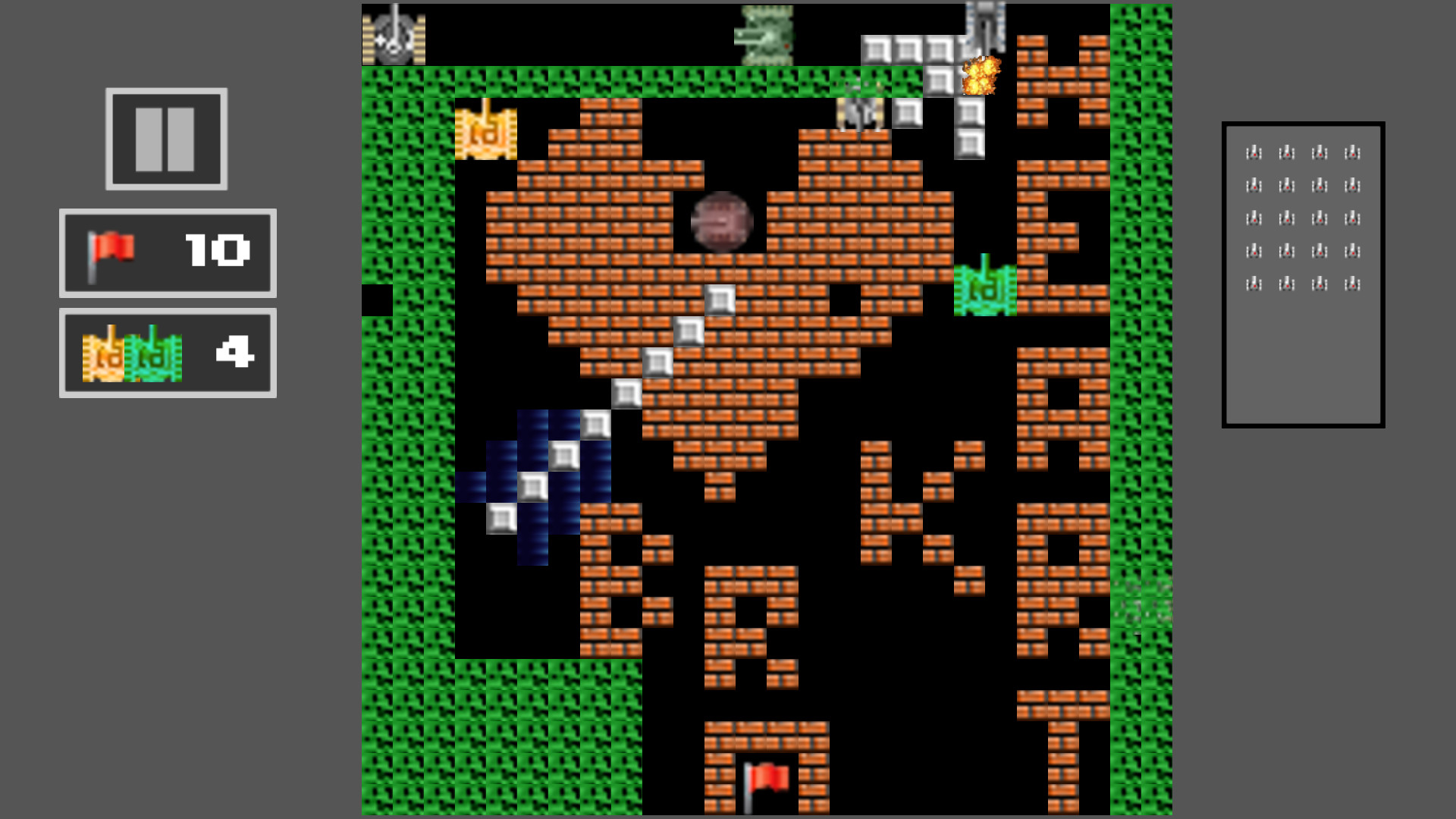 Tank Shoot 2D - Battle to save City Flag screenshot 12
