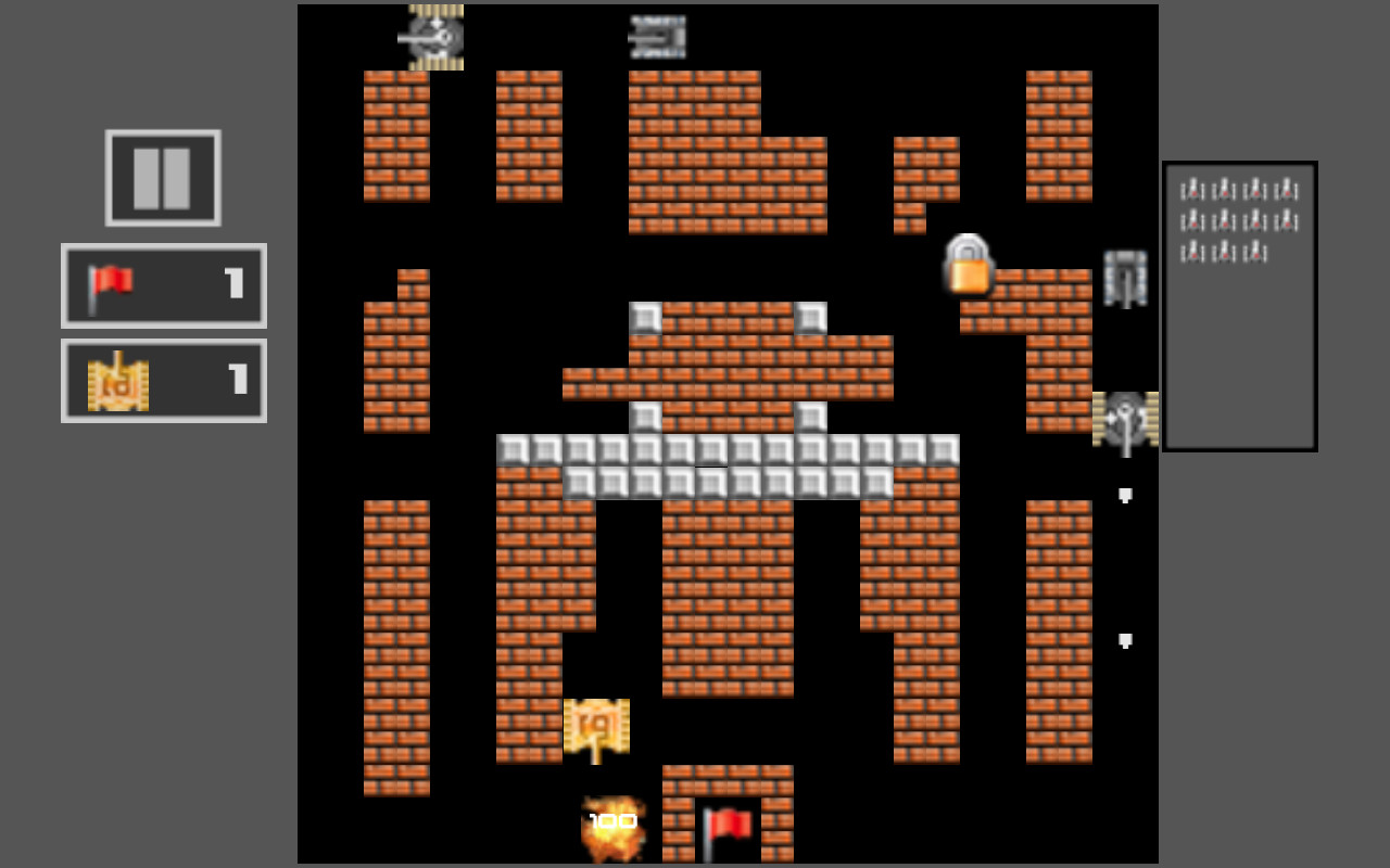 Tank Shoot 2D - Battle to save City Flag screenshot 1