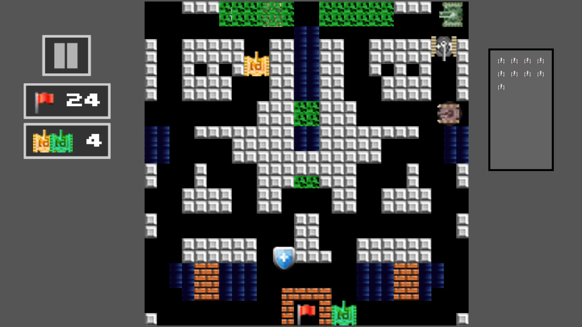 Tank Shoot 2D - Battle to save City Flag screenshot 23