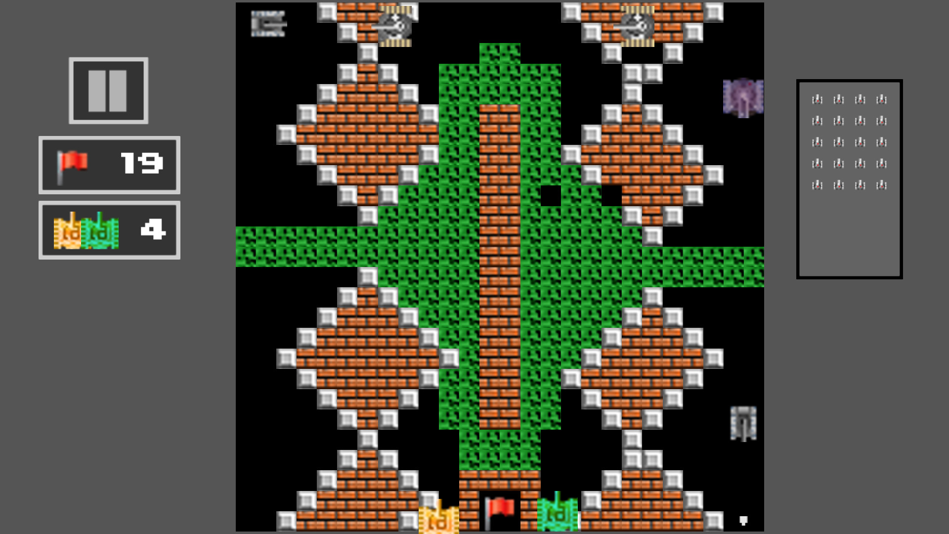 Tank Shoot 2D - Battle to save City Flag screenshot 20