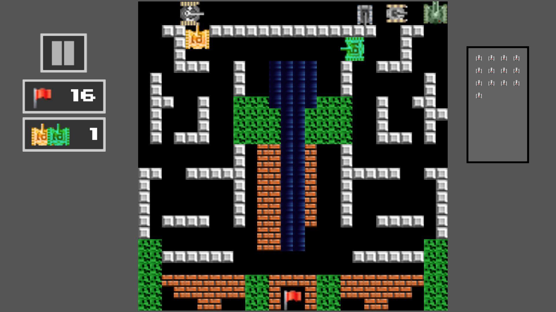 Tank Shoot 2D - Battle to save City Flag screenshot 18